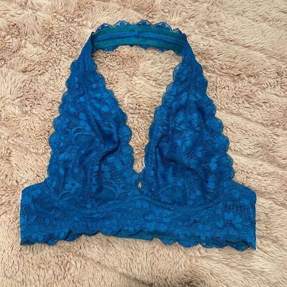 Free people turquoise halter bralette - Picture 3 of 7